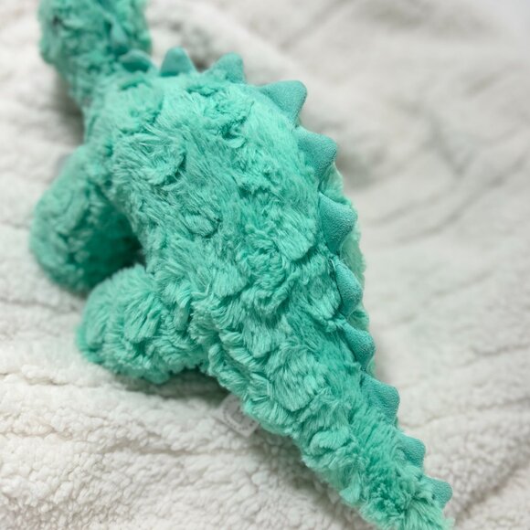 Manhattan Toy Little Jurassics Chomp Dinosaur Plush Mint Green Stuffed Animal - Picture 7 of 7